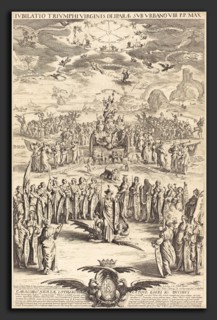 Jacques Callot (French, 1592 - 1635), The Triumph of the Virgin, 1625, etching and engraving