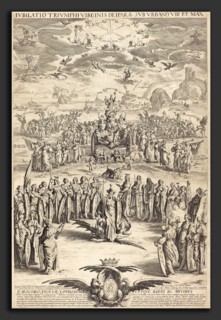 Jacques Callot (French, 1592 - 1635), The Triumph of the Virgin, 1625, etching and engraving
