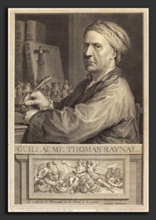 Nicolas Delaunay after Charles-Nicolas Cochin II (French, 1739 - 1792), Guillaume Thomas Raynal,