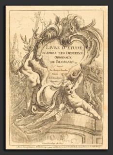 FranÃ§ois Boucher after Abraham Bloemaert (French, 1703 - 1770), Title Page, published 1735,