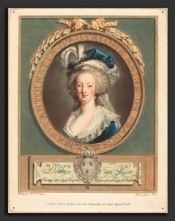 Pierre-Michel Alix after Elisabeth-Louise Vigée Le Brun (French, 1762 - 1817), Queen