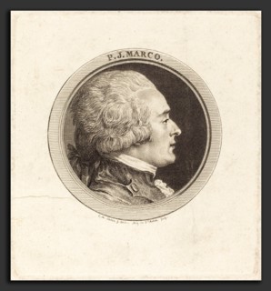 Augustin de Saint-Aubin after Charles-Nicolas Cochin II (French, 1736 - 1807), P.J. Marco, 1784,