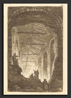 Hubert Robert (French, 1733 - 1808), The Ancient Gallery, etching