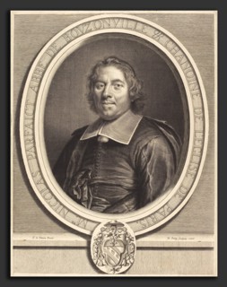 Nicolas de Poilly after Claude Lefebvre (French, 1626 - 1696), Nicolas Parfait, 1666, engraving