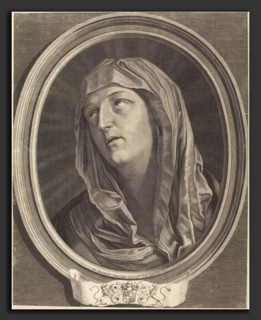 Robert Nanteuil (French, 1623 - 1678), Mater Dolorosa, 1654, engraving