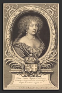 Robert Nanteuil after Laurent Dufour (French, 1623 - 1678), Marie-Jeanne-Baptiste, Duchesse de
