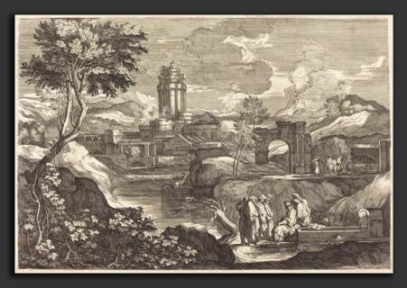 Sébastien Bourdon (French, 1616 - 1671), Jesus Telling the Parable of the Father who Sends his