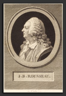 Augustin de Saint-Aubin (French, 1736 - 1807), Jean-Baptiste Rousseau, 1802, engraving over etching