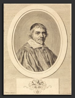Claude Mellan (French, 1598 - 1688), Omer Talon, engraving on laid paper