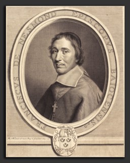 Robert Nanteuil (French, 1623 - 1678), Francois de Nesmond, 1663, engraving