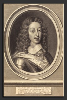Robert Nanteuil (French, 1623 - 1678), Charles II, Duc de Mantoue, 1652, engraving