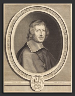 Robert Nanteuil (French, 1623 - 1678), Dominique de Ligny, 1661, engraving