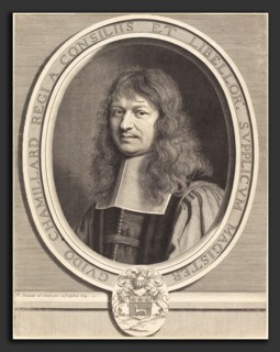 Robert Nanteuil (French, 1623 - 1678), Guy Chamillard, 1664, engraving