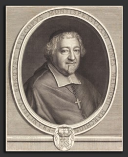 Robert Nanteuil (French, 1623 - 1678), Francois Bosquet, 1671, engraving