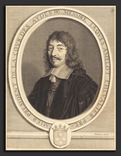 Robert Nanteuil (French, 1623 - 1678), Jacques Amelot, 1655, engraving