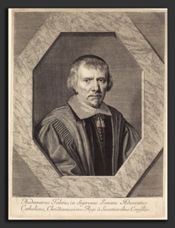 Jean Morin after Philippe de Champaigne (French, c. 1600 - 1650), Omer Talon, etching and engraving