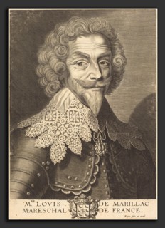 Michel Lasne (French, 1590 or before - 1667), Louis de Marillac, Duke of Beaufort, engraving on
