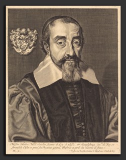 Michel Lasne (French, 1590 or before - 1667), Mathieu Mole, engraving on laid paper