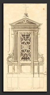 Jean Le Blond (French, c. 1635 - 1709), Plan et elevation des plus beaux confessionnaux de Paris,