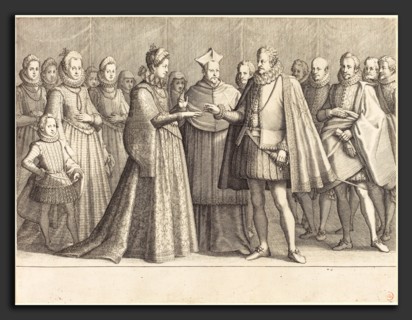 Jacques Callot (French, 1592 - 1635), The Marriage of Ferdinando and Christine of Lorraine, c.