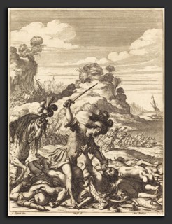 Abraham Bosse after Claude Vignon (French, 1602 - 1676), Illustration to Jean Desmarets'
