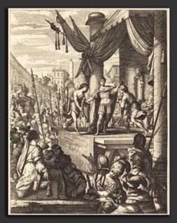 Abraham Bosse after Claude Vignon (French, 1602 - 1676), Illustration to Jean Desmarets'