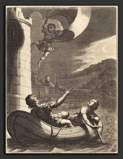 Abraham Bosse after Claude Vignon (French, 1602 - 1676), Illustration to Jean Desmarets'