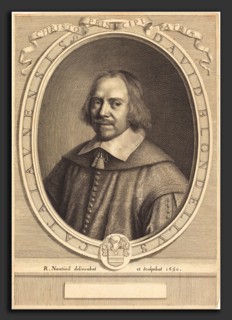 Robert Nanteuil (French, 1623 - 1678), David Blondel, 1650, engraving