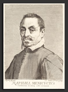 Claude Mellan (French, 1598 - 1688), Raffaello Menicucci, engraving on laid paper