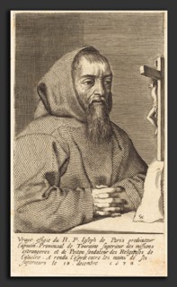 Claude Mellan (French, 1598 - 1688), FranÃ§ois Le Clerc Du Tremblay, Known as PÃ¨re Joseph, in or