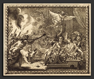 Jean Lepautre (French, 1618 - 1682), The Daughters of Minyas, published 1676, etching and engraving