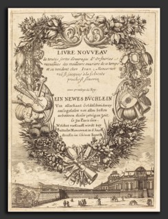 FranÃ§ois Le Febvre (French, active 1635-1657), Title Page, probably 1665, engraving