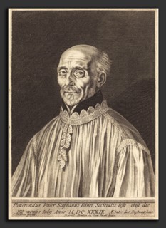 Michel Lasne after Charles Le Brun (French, 1590 or before - 1667), Etienne Binet, engraving on