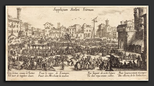 Jacques Callot (French, 1592 - 1635), The Punishments, etching