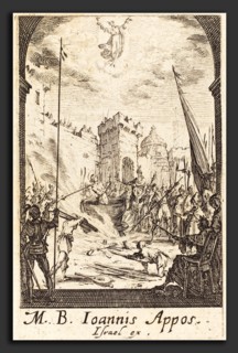 Jacques Callot (French, 1592 - 1635), The Martyrdom of Saint John the Evangelist, c. 1634-1635,