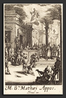 Jacques Callot (French, 1592 - 1635), The Martyrdom of Saint Matthew, c. 1634-1635, etching