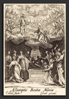 Jacques Callot (French, 1592 - 1635), The Assumption of the Virgin, in or after 1630, etching