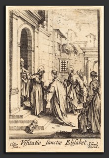 Jacques Callot (French, 1592 - 1635), The Visitation, in or after 1630, etching