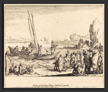 Jacques Callot (French, 1592 - 1635), Fisher of Men, 1635, etching