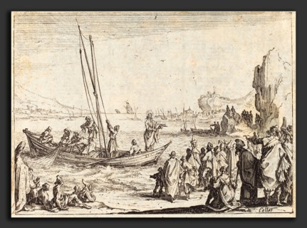 Jacques Callot (French, 1592 - 1635), Fisher of Men, 1635, etching
