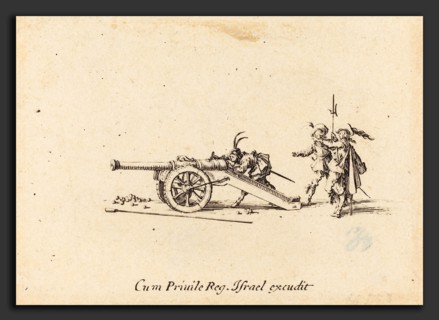 Jacques Callot (French, 1592 - 1635), Loading the Cannon, 1634-1635, etching