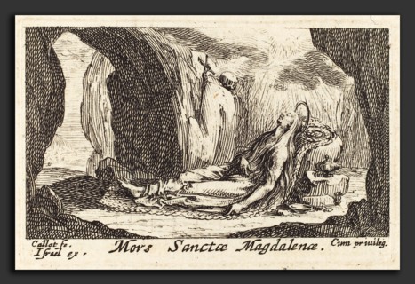 Jacques Callot (French, 1592 - 1635), Death of the Magdalene, etching