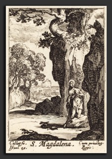 Jacques Callot (French, 1592 - 1635), Saint Mary Magdalene, etching