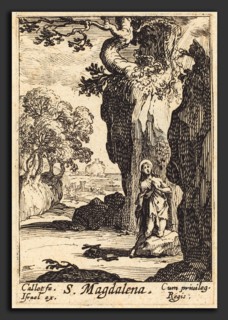 Jacques Callot (French, 1592 - 1635), Saint Mary Magdalene, etching
