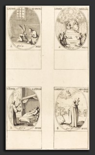 Jacques Callot (French, 1592 - 1635), St. Peter, Apostle; St. Mary of Angels; Discovery of the Body