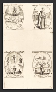 Jacques Callot (French, 1592 - 1635), St. Mary of Snow; St. Memmius, Bishop; The Transfiguration;