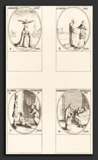 Jacques Callot (French, 1592 - 1635), St. Medard; St. Calliopa; Sts. Primus and Felician; St.
