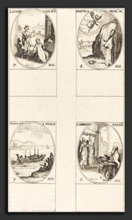 Jacques Callot (French, 1592 - 1635), St. Stanislaus; The Apparition of St. Michael; The