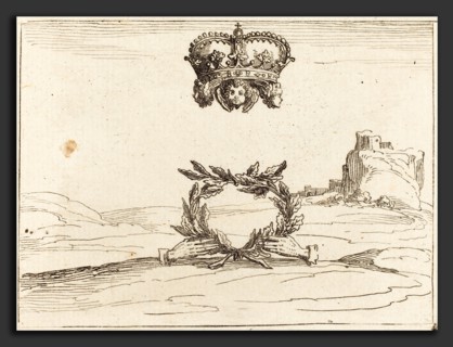 Jacques Callot (French, 1592 - 1635), The Two Crowns, etching