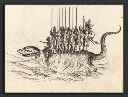 Jacques Callot (French, 1592 - 1635), Entry of Monseigneur Henry de Lorraine, Marquis de Moy, under
